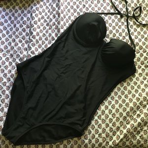 Bombshell One-Piece Black Bathing suit